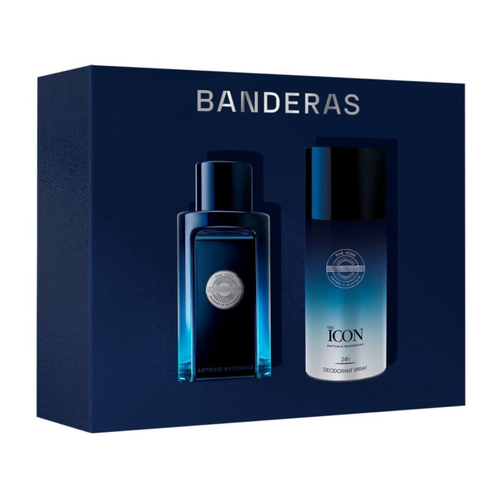 Kit Antonio Banderas The Icon - Eau de Toilette 100ml + Desodorante 150ml