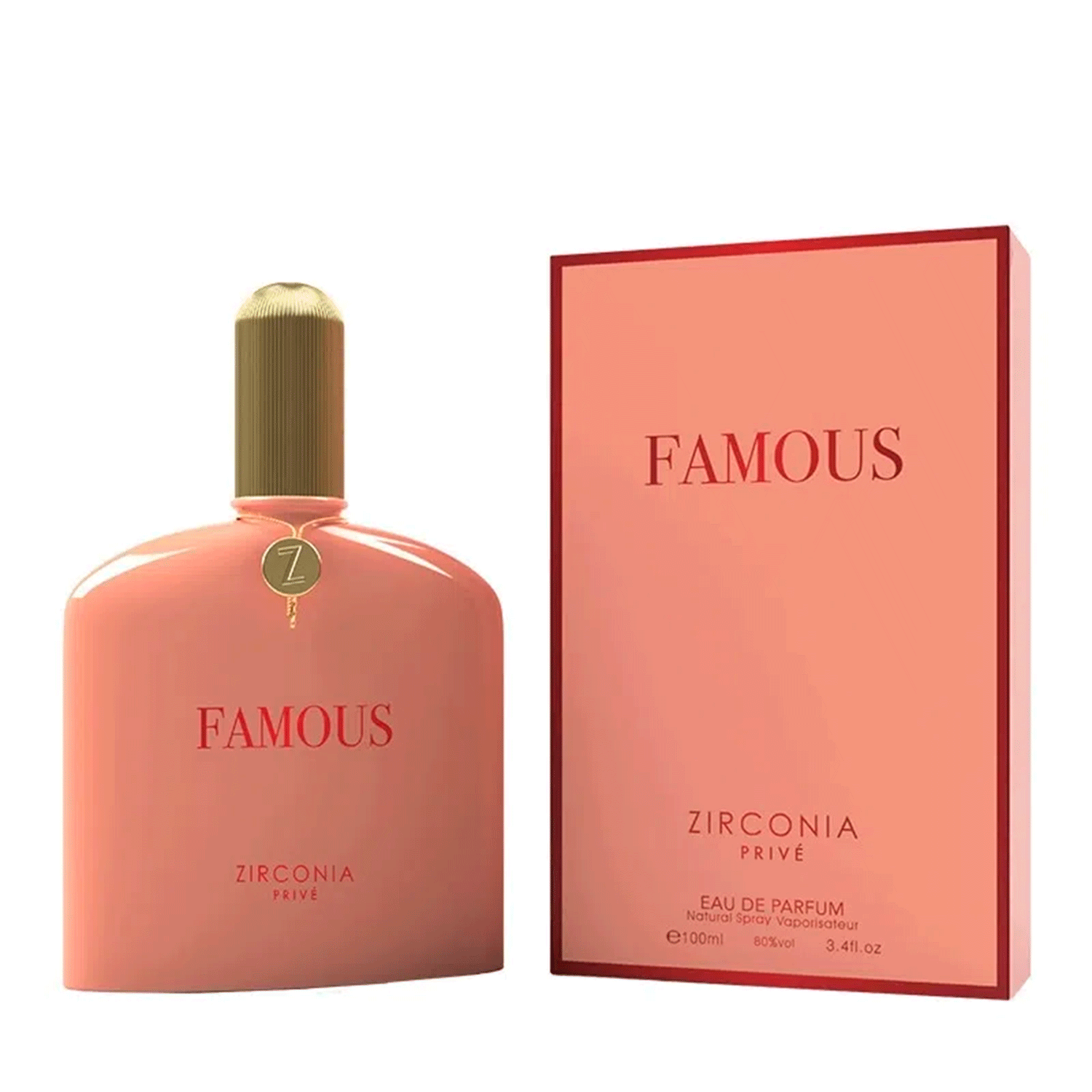 Perfume Feminino Zirconia Privé Famous 100ml