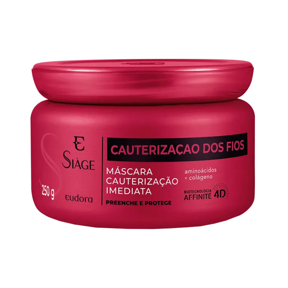 Máscara de Cauterização Eudora Siàge Cauterização dos Fios 4D 250 g