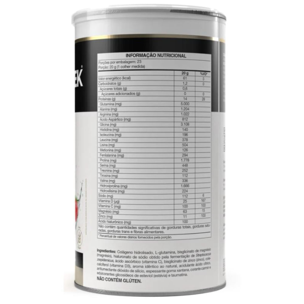 Colagentek Protein Morango Vitafor 460g