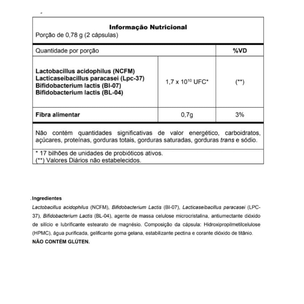 Simfort Plus Vitafor 30 Cápsulas