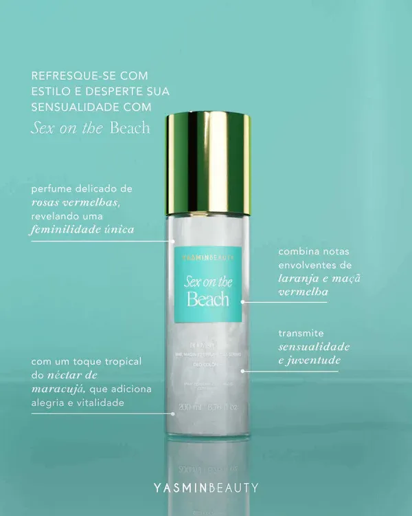 Body Splash Sex On The Beach Yasmin Beauty 200ml