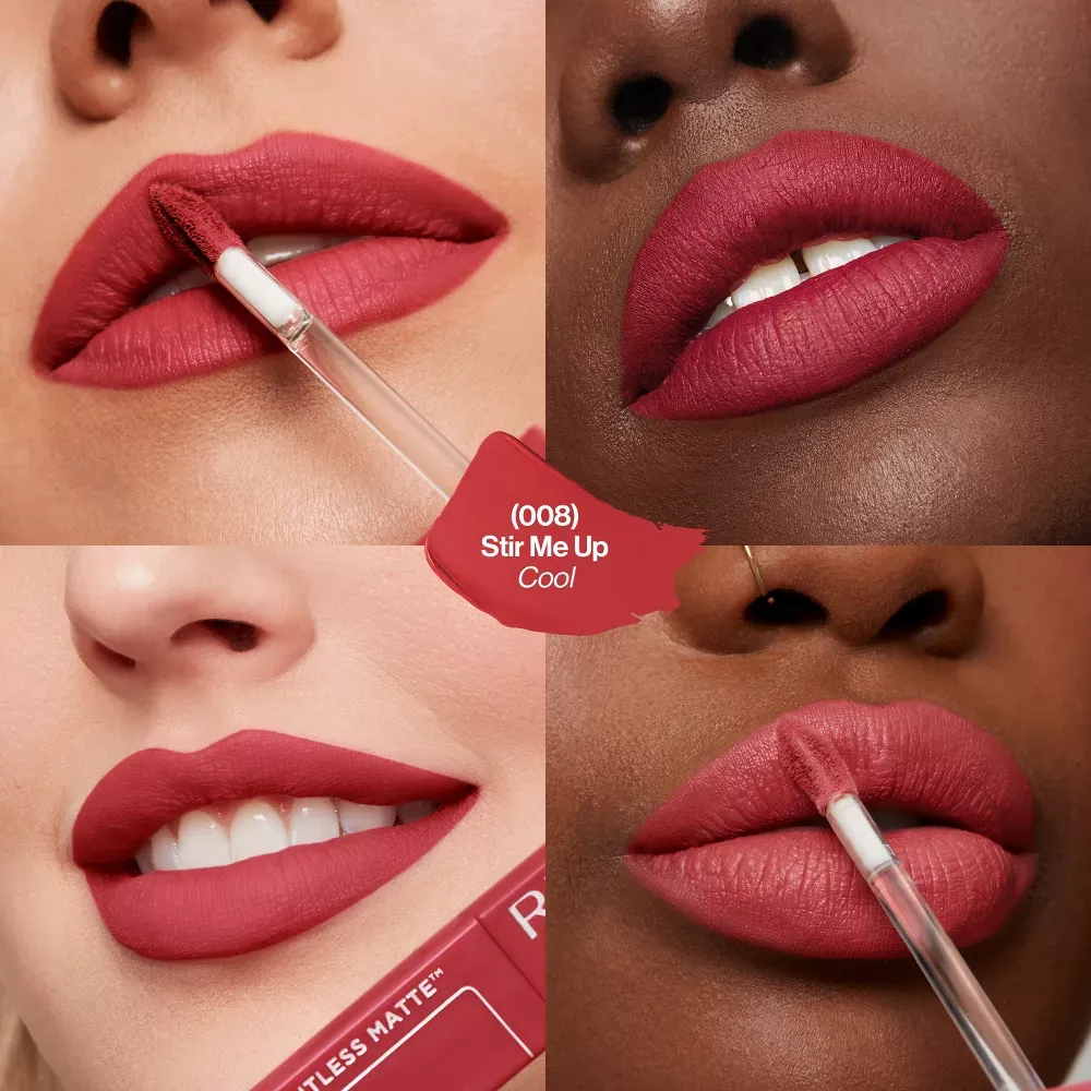 Batom Liquido Matte ColorStay Limitless Revlon Stir Me Up 008