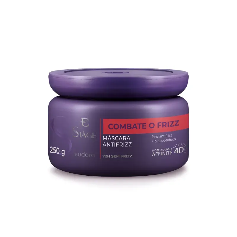 Mascara Capilar Combate O Frizz Eudora Siàge 250g
