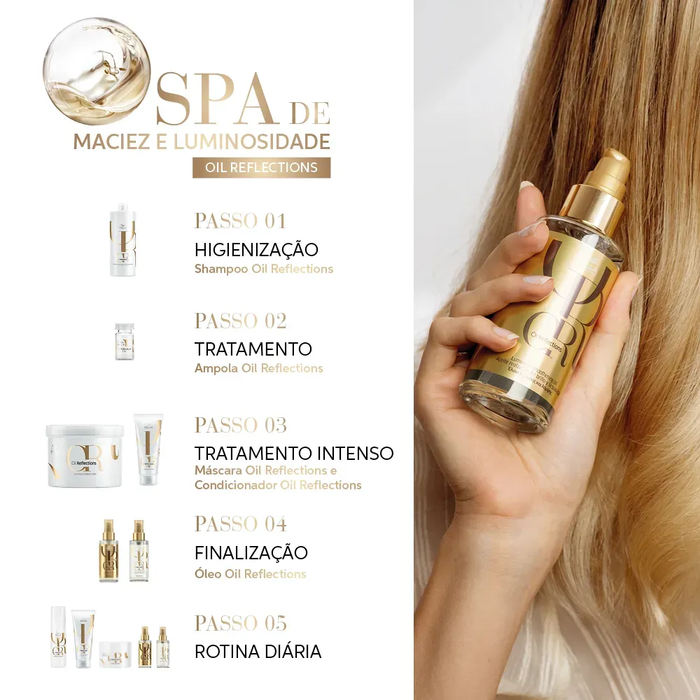 Máscara Capilar Oil Reflections Luminous Wella Professionals 500ml