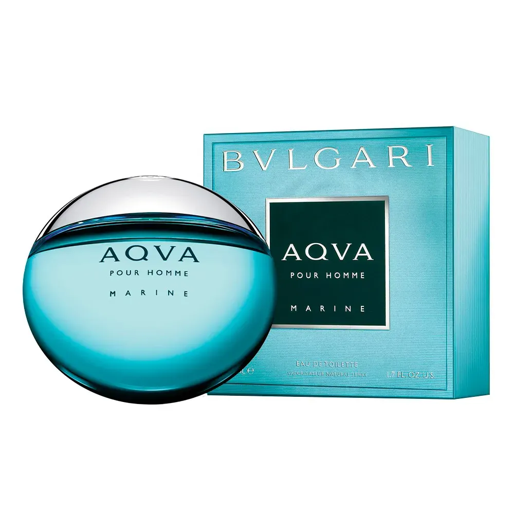 Perfume Aqva Pour Homme Marine Eau De Toilette Masculino Bvlgari 50ml