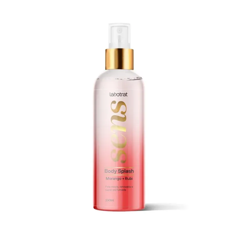 Body Splash Morango E Rubi Sens Labotrat 230ml