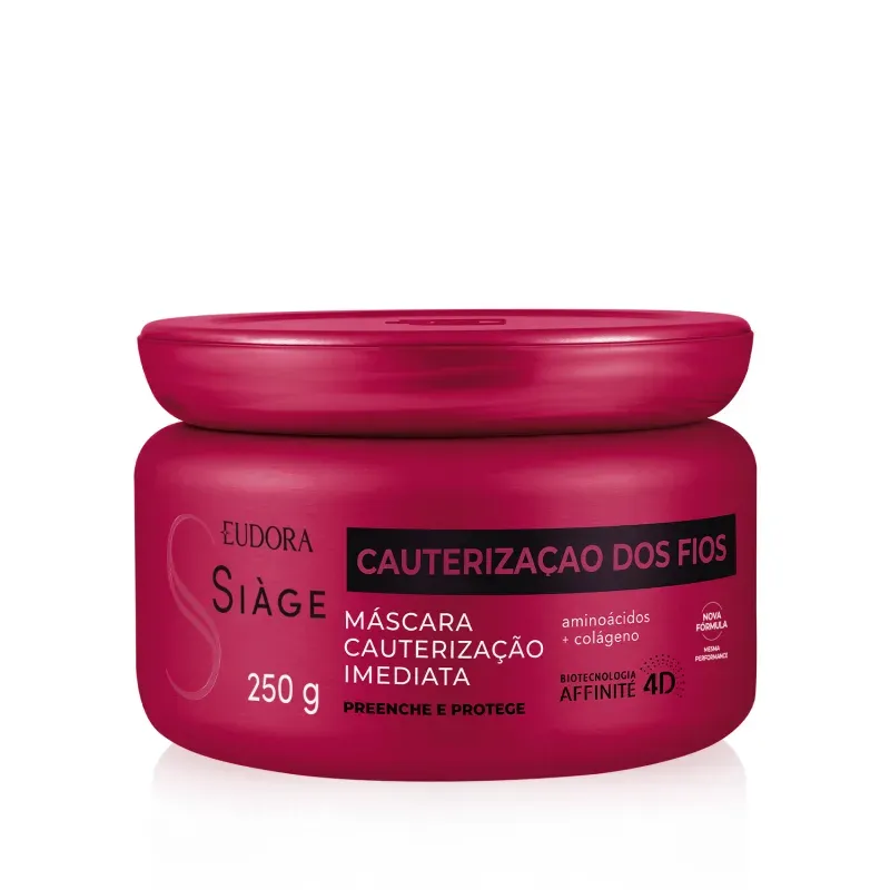 Máscara Capilar Cauterização Dos Fios Eudora Siàge 250g