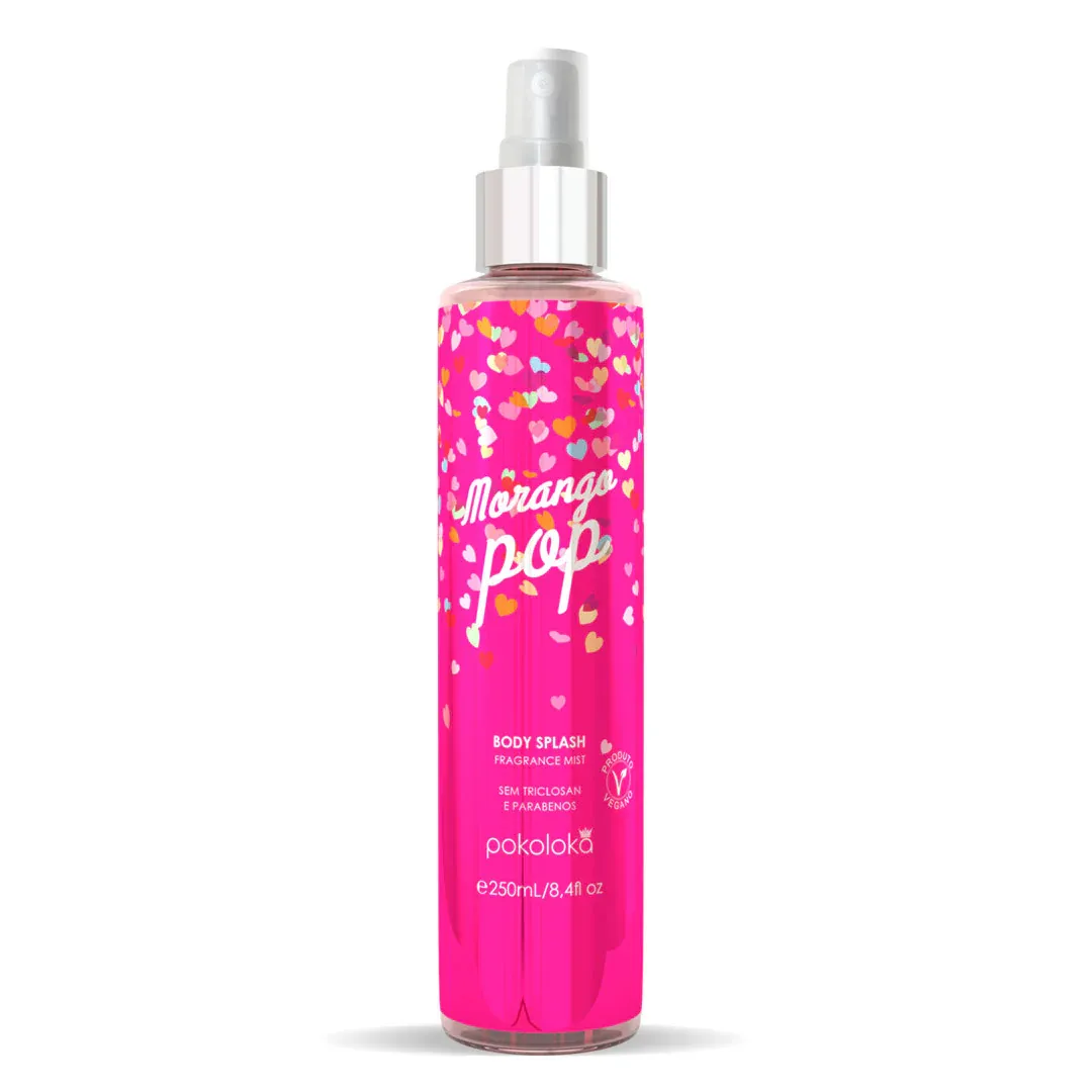 Body Splash Morango Pop Pokoloka 250ml
