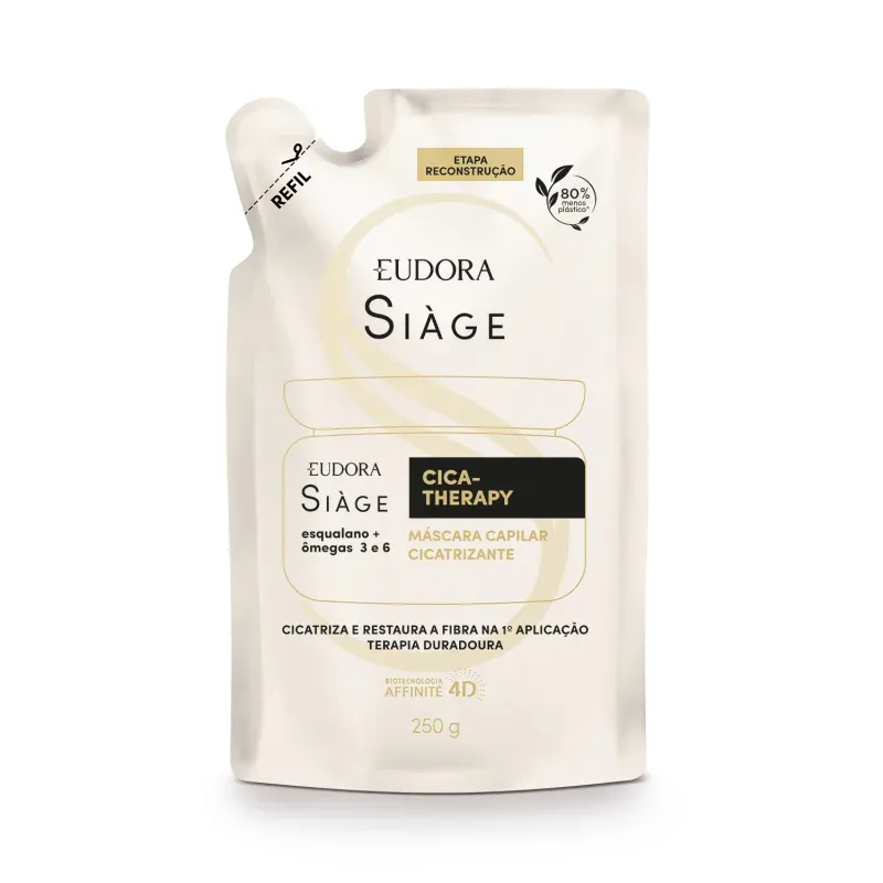Refil Máscara Capilar Cica-Therapy Siàge Eudora 250g