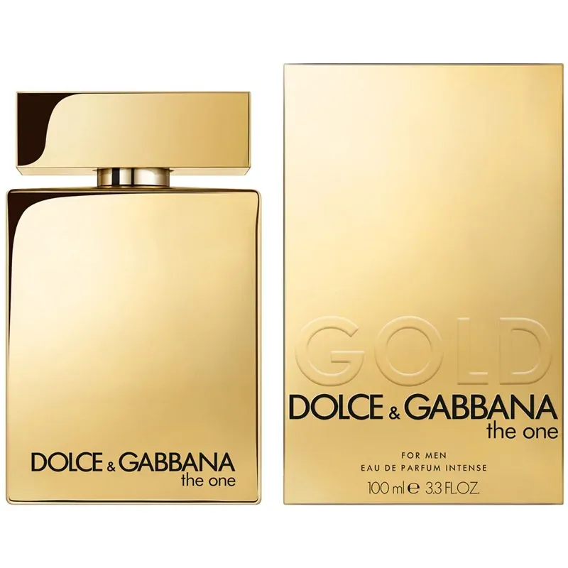 Perfume The One Gold Intense Eau De Parfum Masculino Dolce & Gabbana 100ml