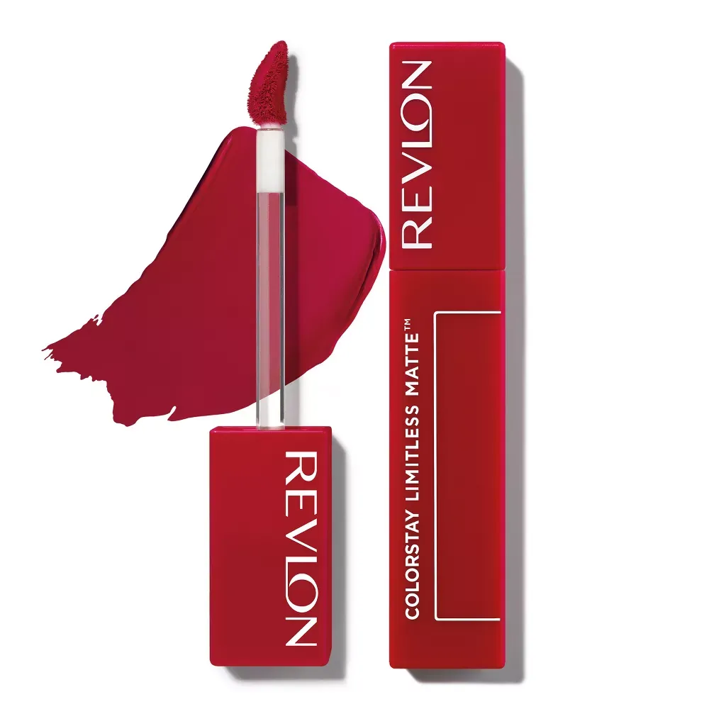 Batom Liquido Matte ColorStay Limitless Revlon Fire Off 011