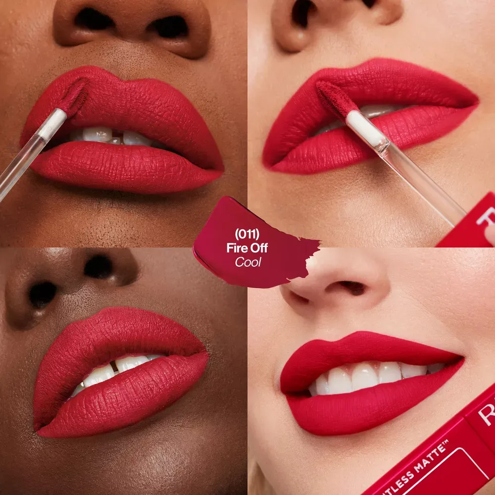 Batom Liquido Matte ColorStay Limitless Revlon Fire Off 011