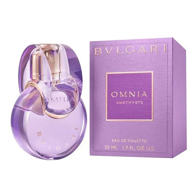 Perfume Feminino Omnia Amethyste Bvlgari Eau De Toilette 50ml
