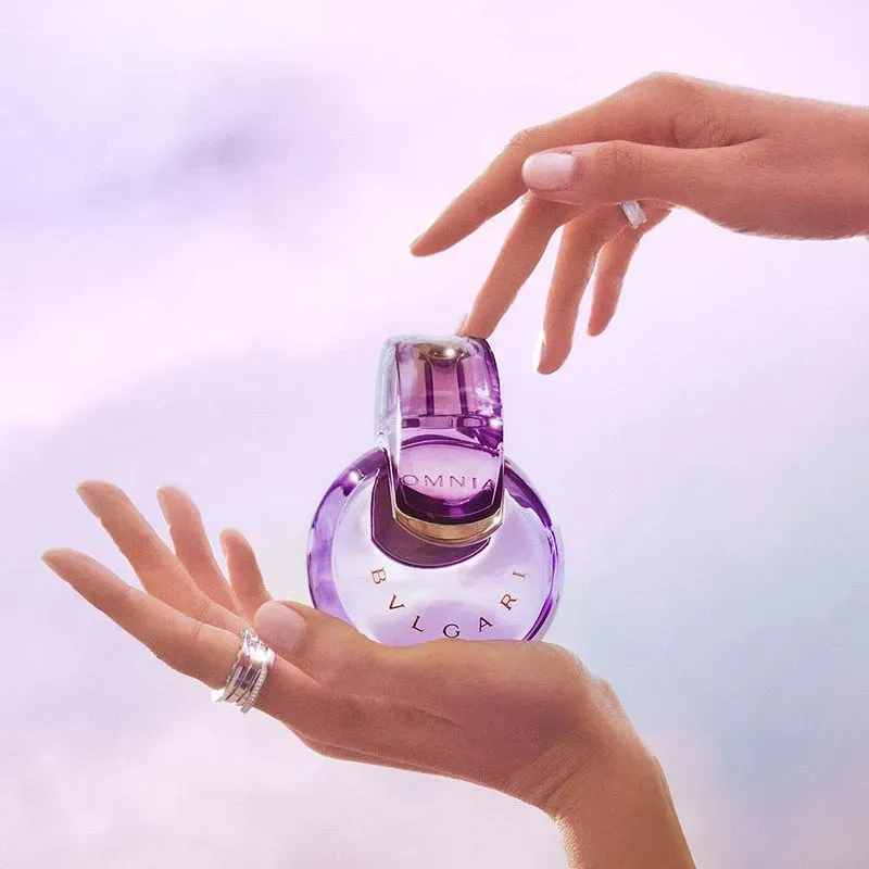 Perfume Feminino Omnia Amethyste Bvlgari Eau De Toilette 50ml