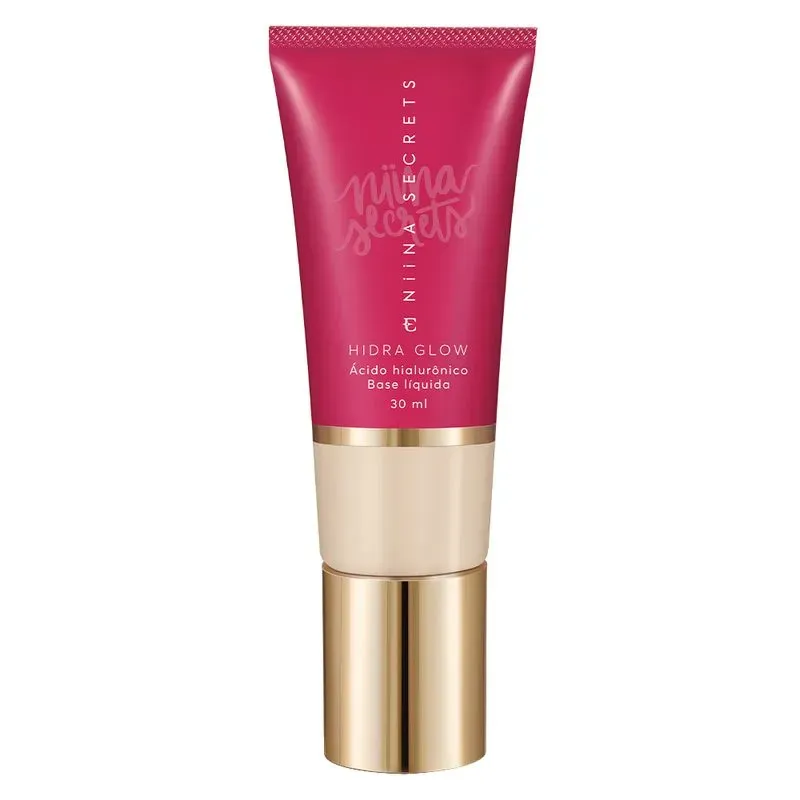 Base Líquida Niina Secrets by Eudora Hidra Glow 30ml Cor 00