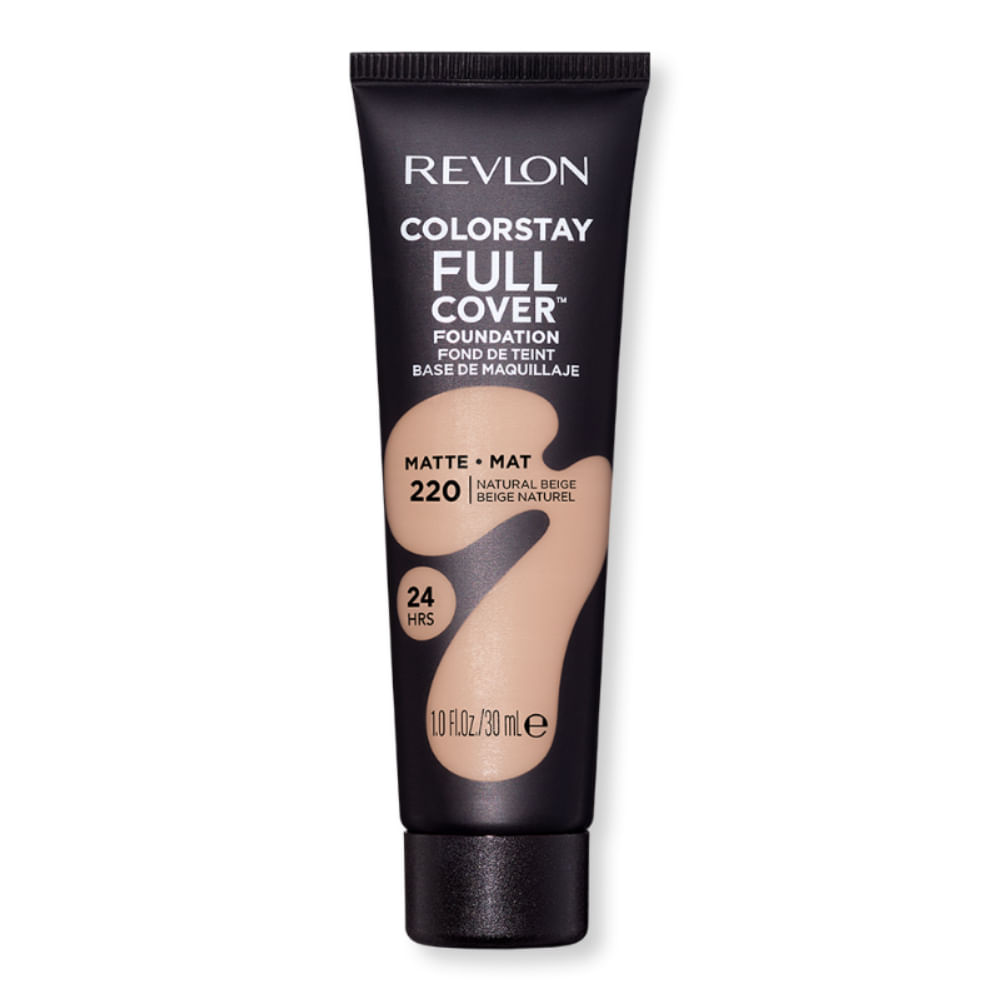 Base Liquida Longa Duração Colorstay Full Cover Fps 35 Natural Beige 220 Revlon 30ml