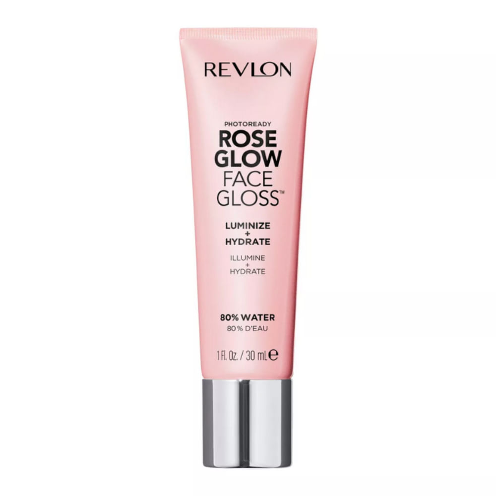 Brilho Facial PhotoReady Rose Glow Face Gloss Luminize + HydrateRevlon 30ml