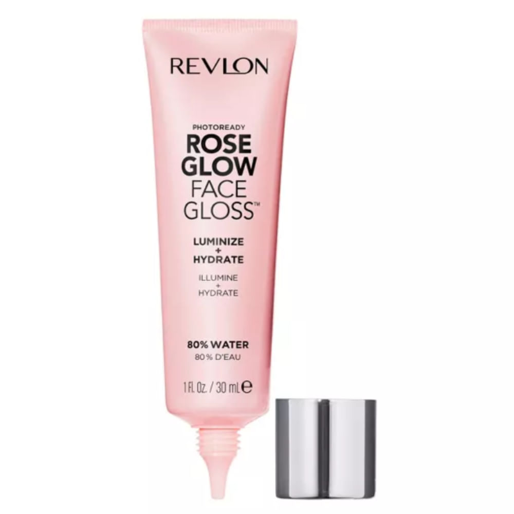 Brilho Facial PhotoReady Rose Glow Face Gloss Luminize + HydrateRevlon 30ml