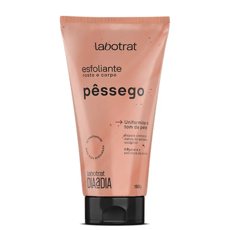 Esfoliante Corpo e Rosto Pêssego Dia a Dia Labotrat 150g