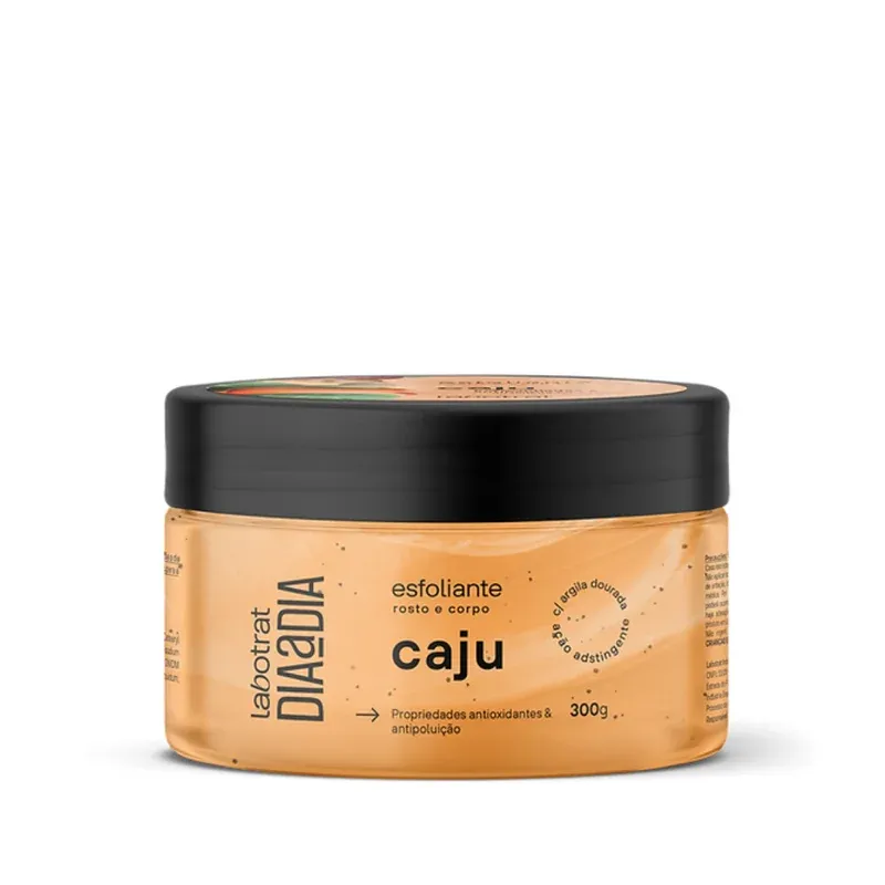 Esfoliante Corpo E Rosto Caju Dia A Dia Labotrat 300g