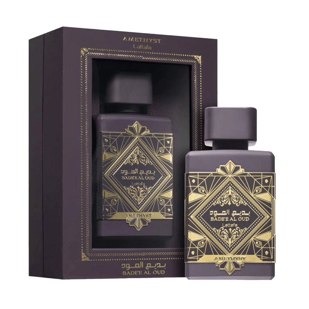 Perfume Árabe Unissex Bade'e Al Oud Amethyst Lattafa 100ml