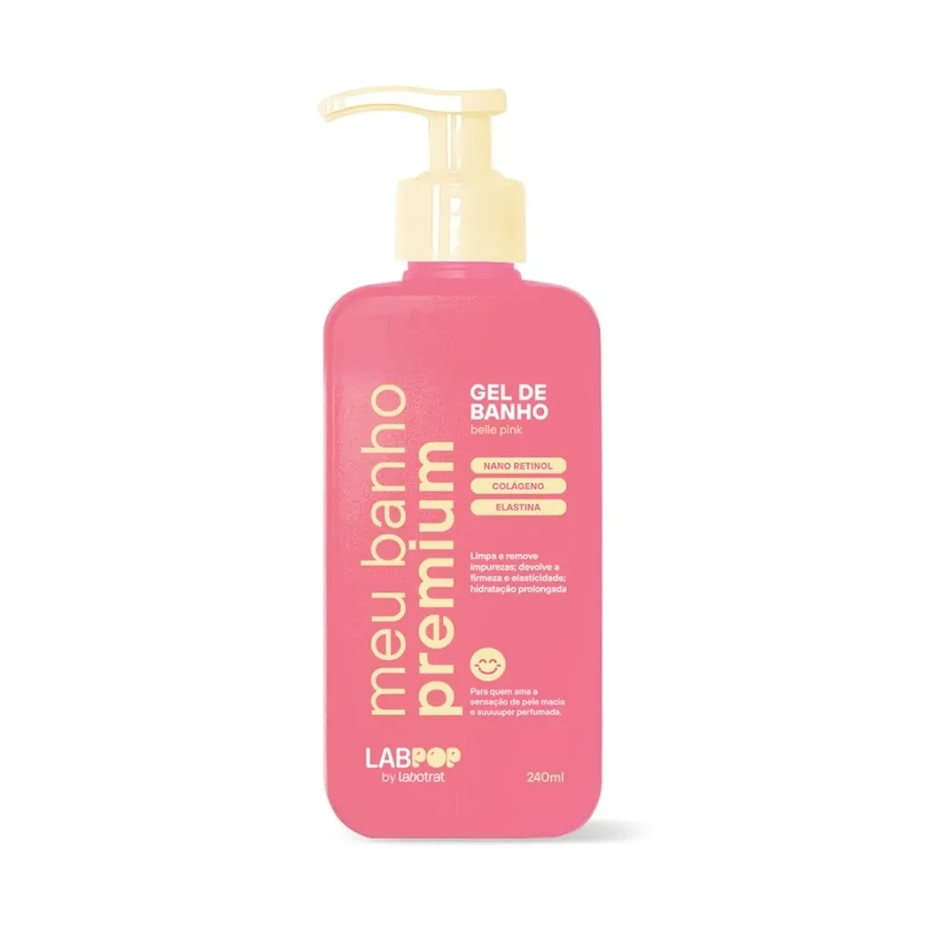 Gel De Banho Belle Pink Labpop By Labotrat 240ml