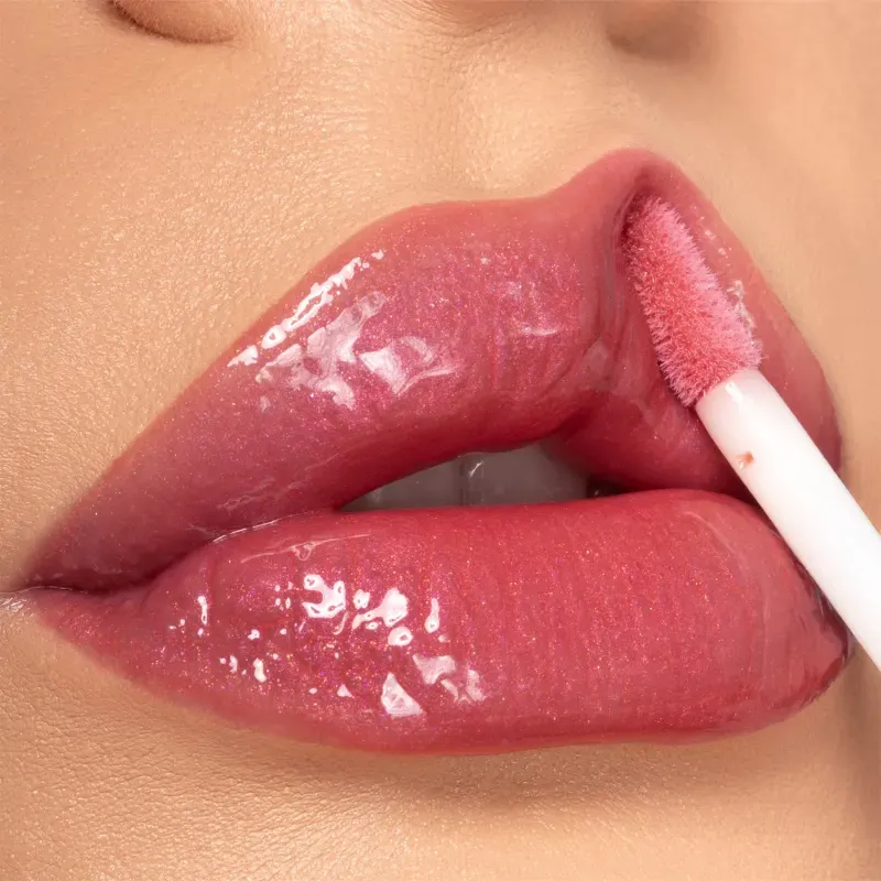 Gloss Labial Pêssego Cintilante Glossy Lips 24/7 Vult