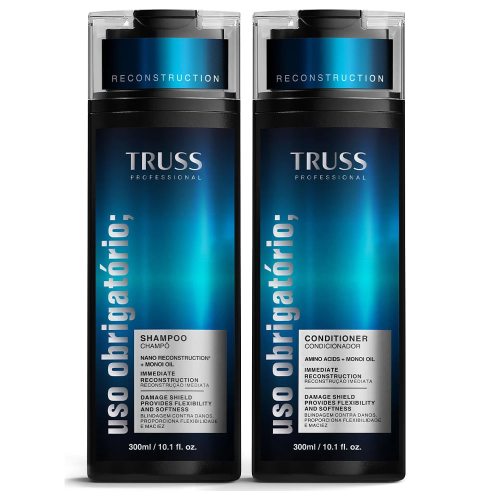 Kit Shampoo e Condicionador Uso Obrigatório 300ml