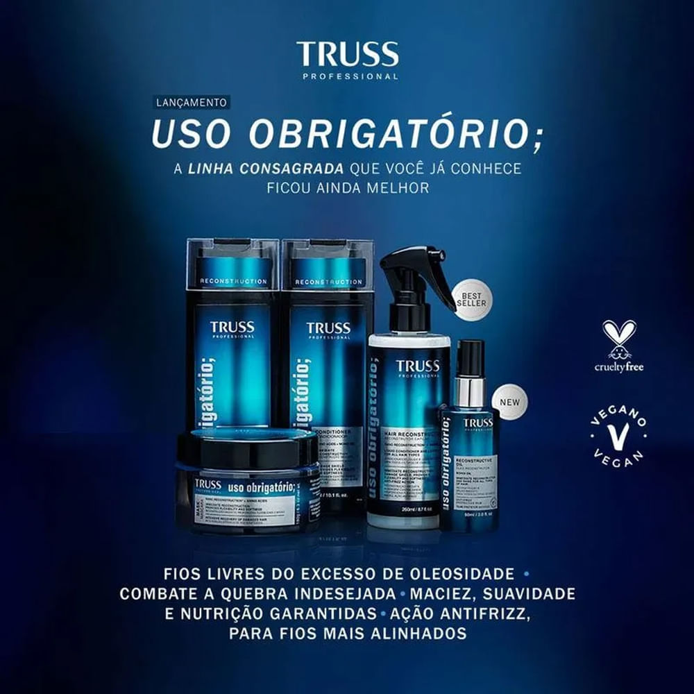 Kit Shampoo e Condicionador Uso Obrigatório 300ml
