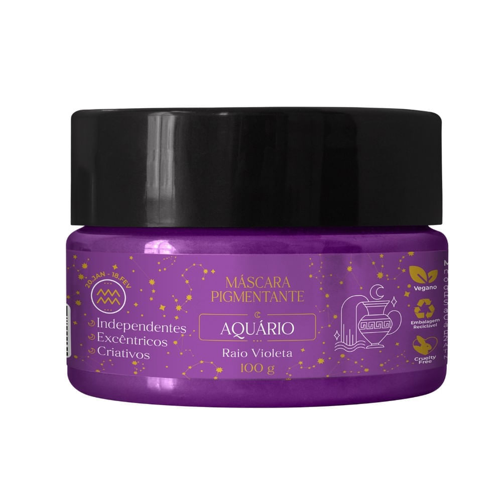 Máscara Pigmentante Kamaleão Color Aquário 100g