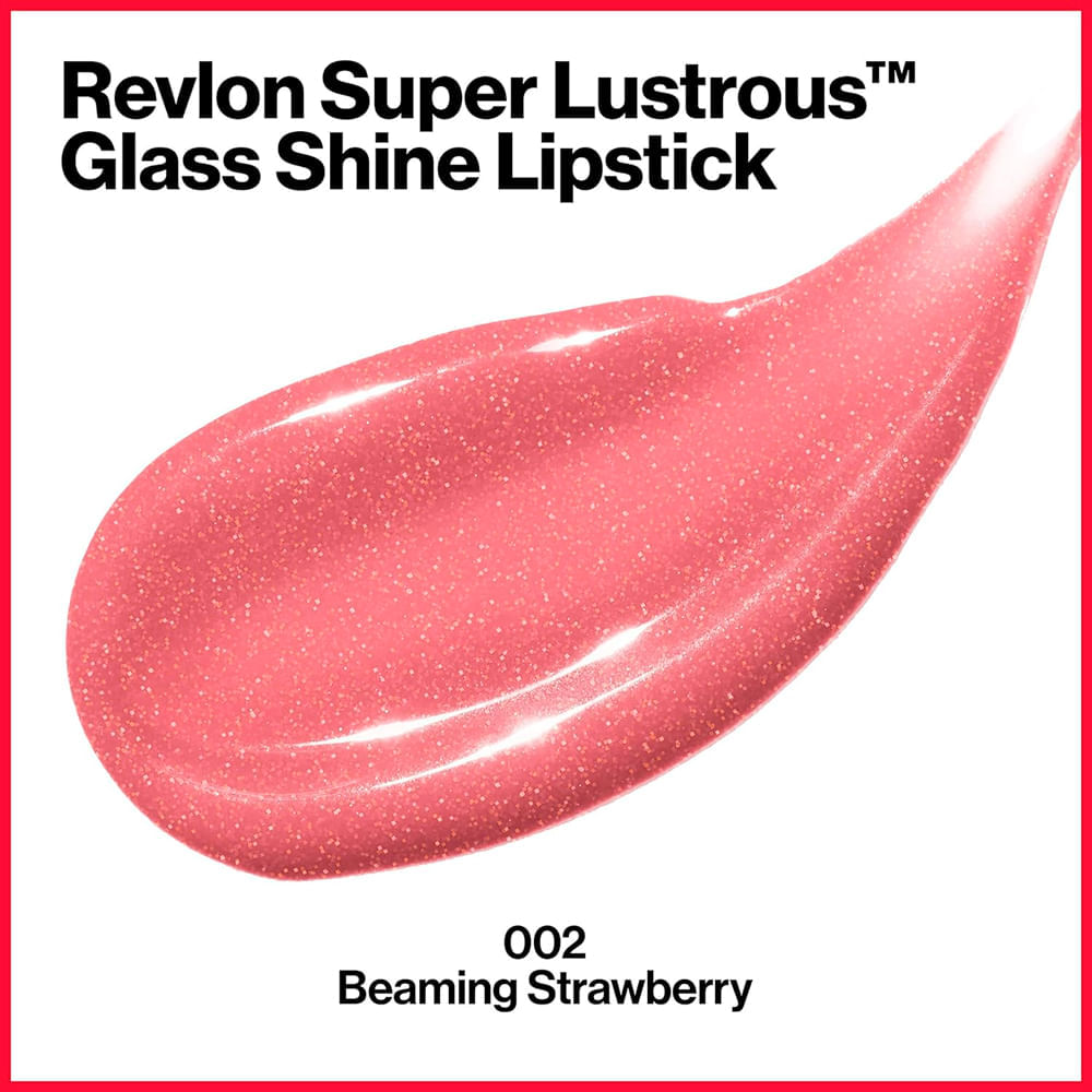 Revlon Super Lustrous Glass Shine Beaming Strawberry - Batom 4g