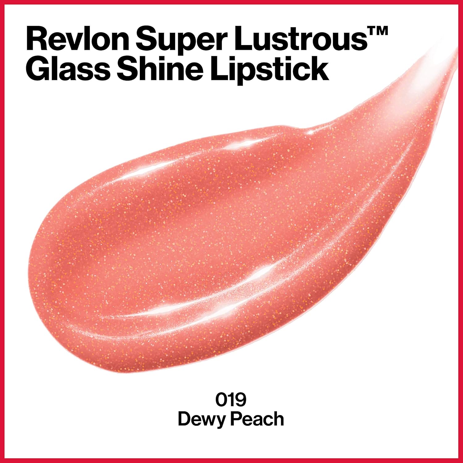 Batom Revlon Super Lustrous Glass Shine Dewy Peach