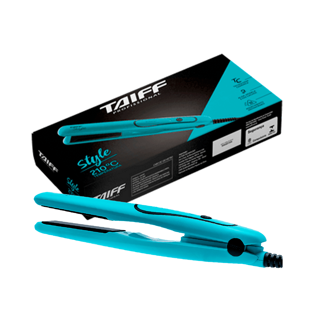 Chapinha Bivolt Taiff Professional Style Azul 210°C