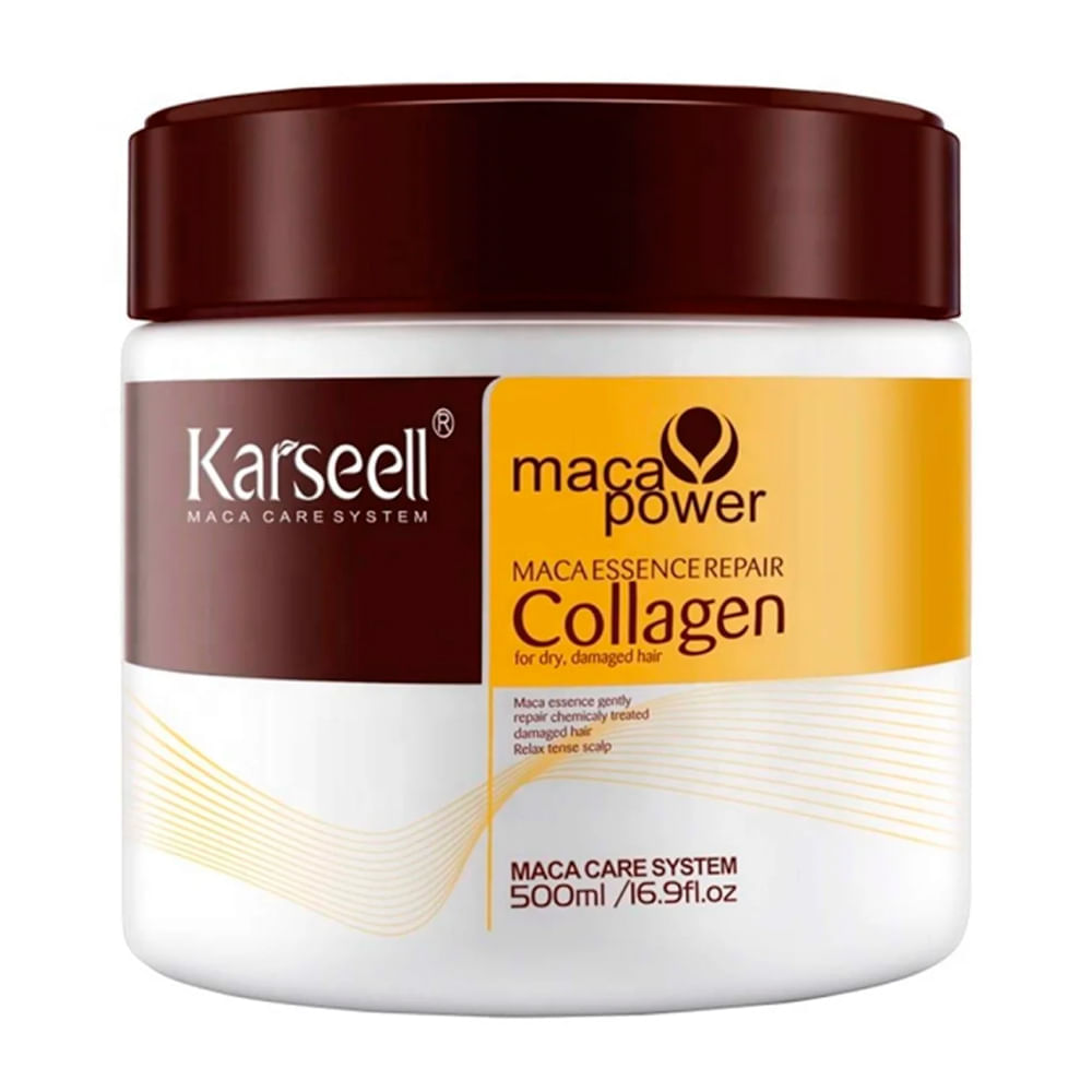 Máscara de Tratamento Karseell Maca Power Essence Repair Collagen 500ml