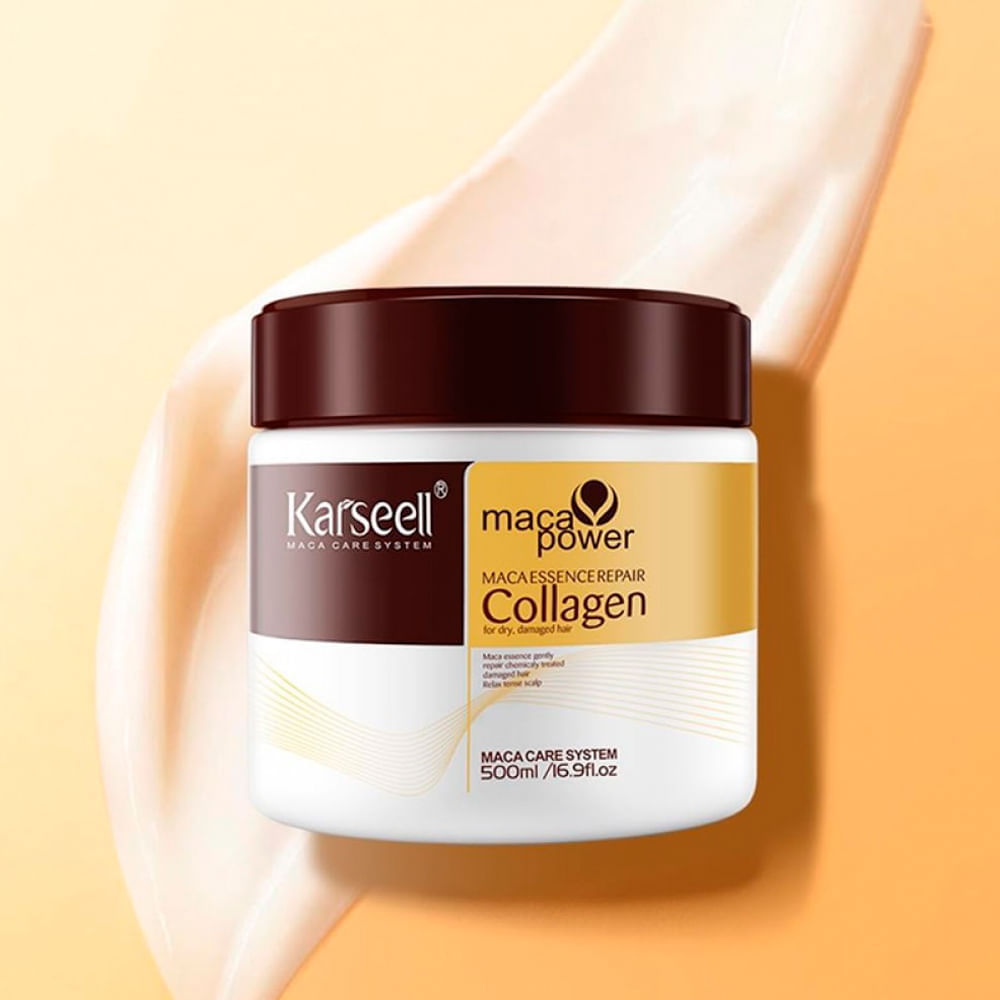 Máscara de Tratamento Karseell Maca Power Essence Repair Collagen 500ml