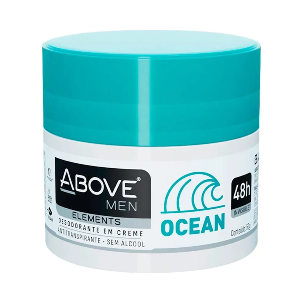 Desodorante Em Creme Above Men Elements Ocean 50g