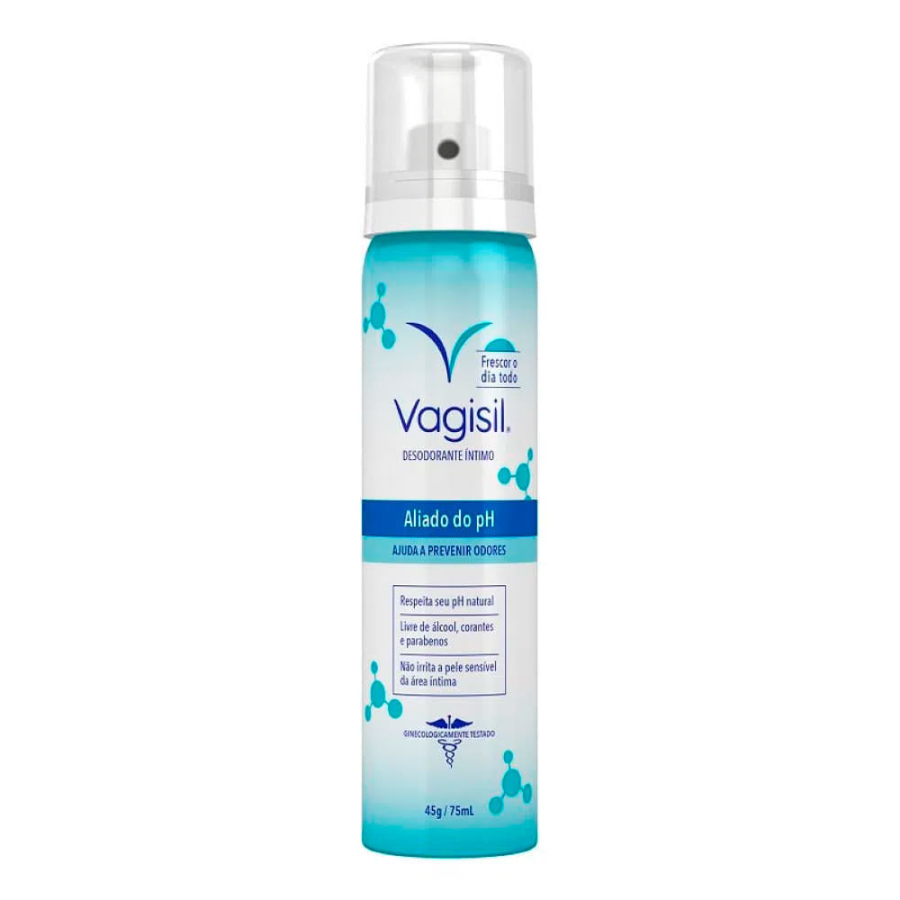 Desodorante Spray Íntimo Vasigil  Aliado Do PH - 75ml