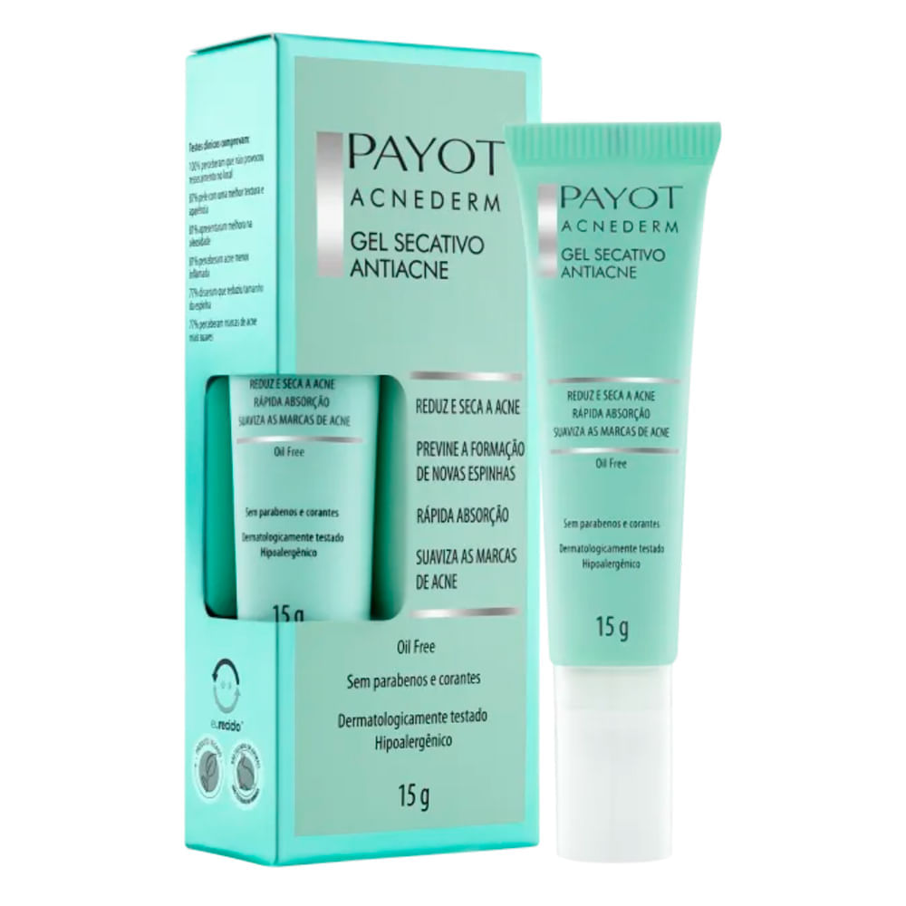 Gel Secativo Facial Antiacne Acnederm Payot 15g