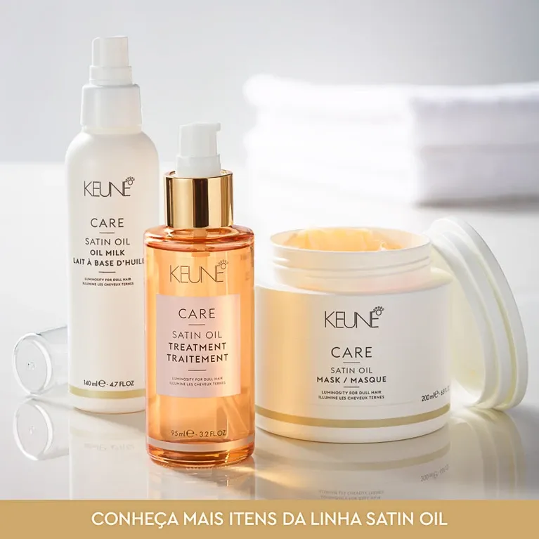 Óleo Capilar Nutritivo Care Satin Oil Treatment Keune 95ml