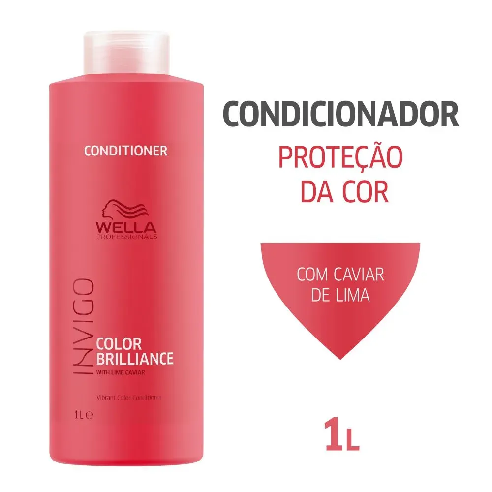 Condicionador Invigo Color Brilliance Wella Professionals 1000ml