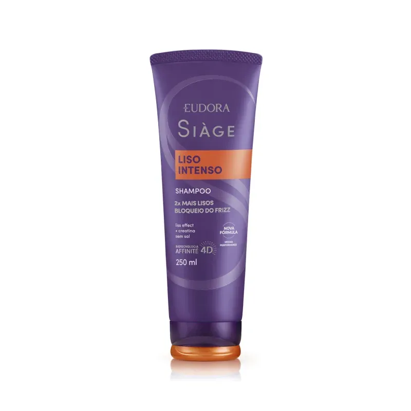 Shampoo Liso Intenso Eudora Siàge 250ml