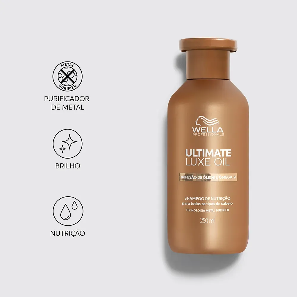 Shampoo Ultimate Luxe Oil Wella Professionals 250ml