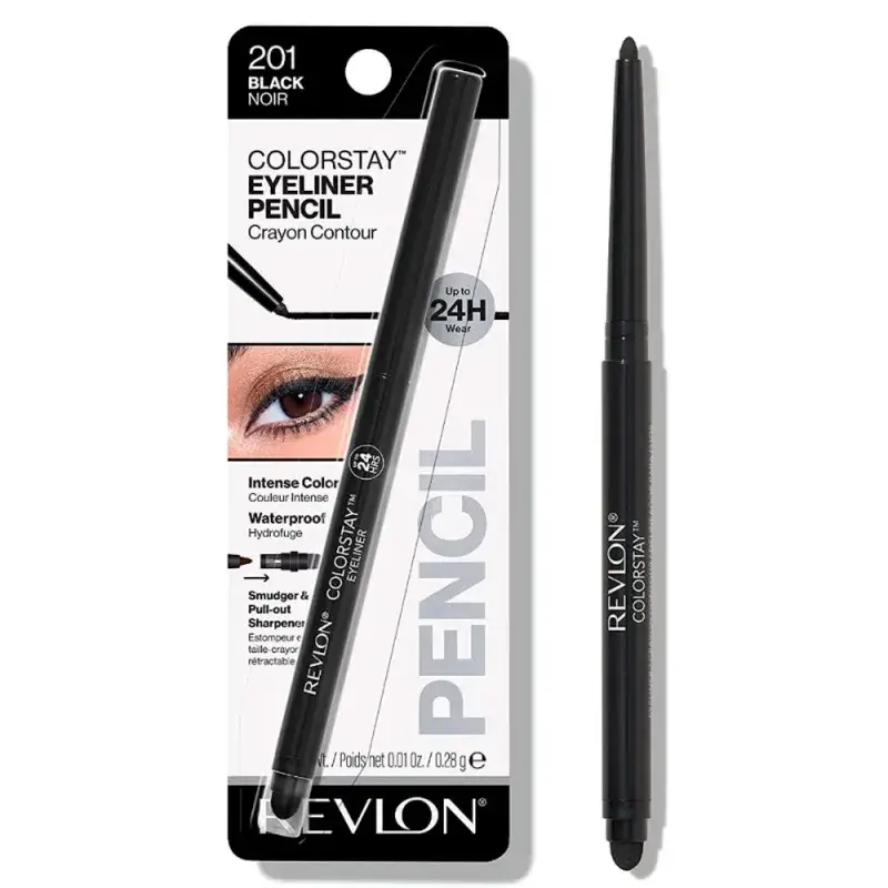 Lápis De Olho Colorstay Black Noir 201 Revlon