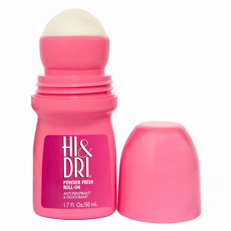 Desodorante Feminino Roll-On Hi & Dri Powder Fresh 50ml