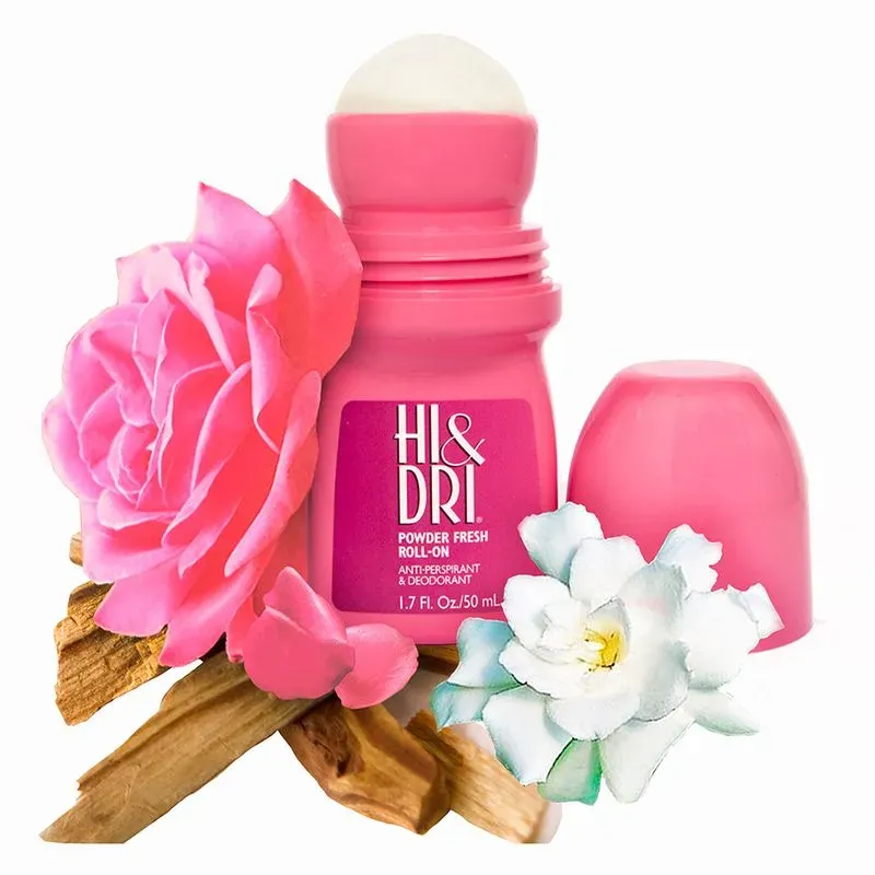 Desodorante Feminino Roll-On Hi & Dri Powder Fresh 50ml