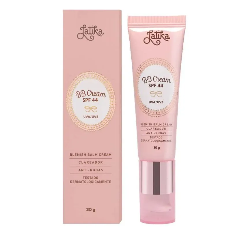 BB Cream Clareador FPS 44 Bege Claro N10 Latika 30g