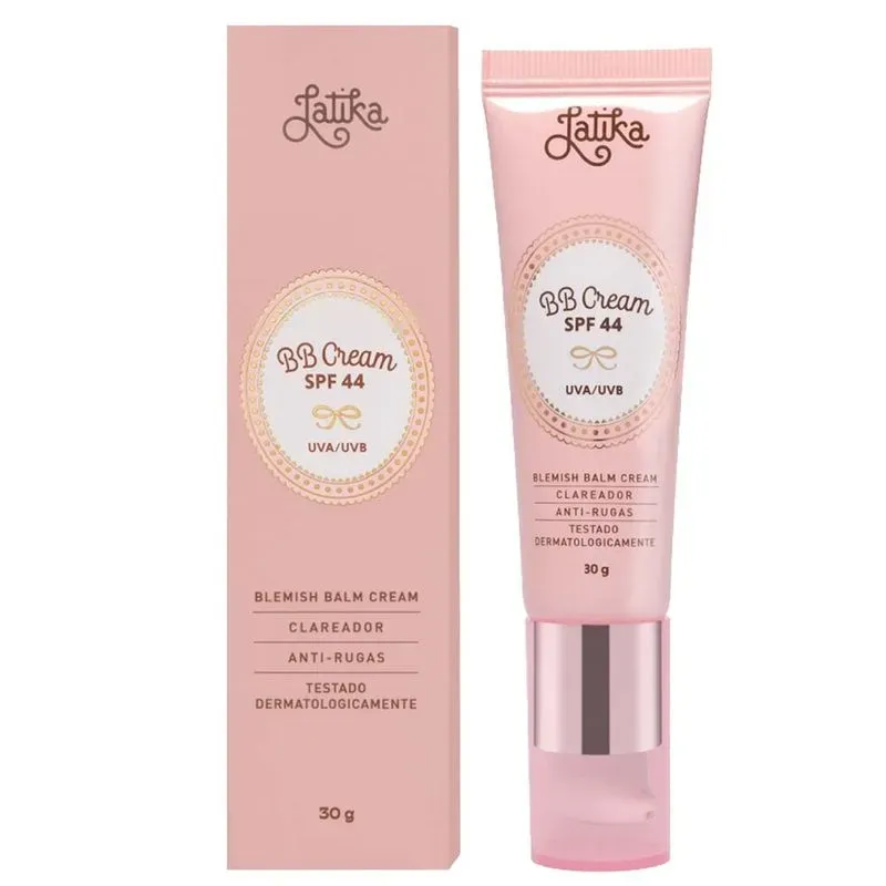 BB Cream Clareador FPS 44 Claro N5 Latika 30g