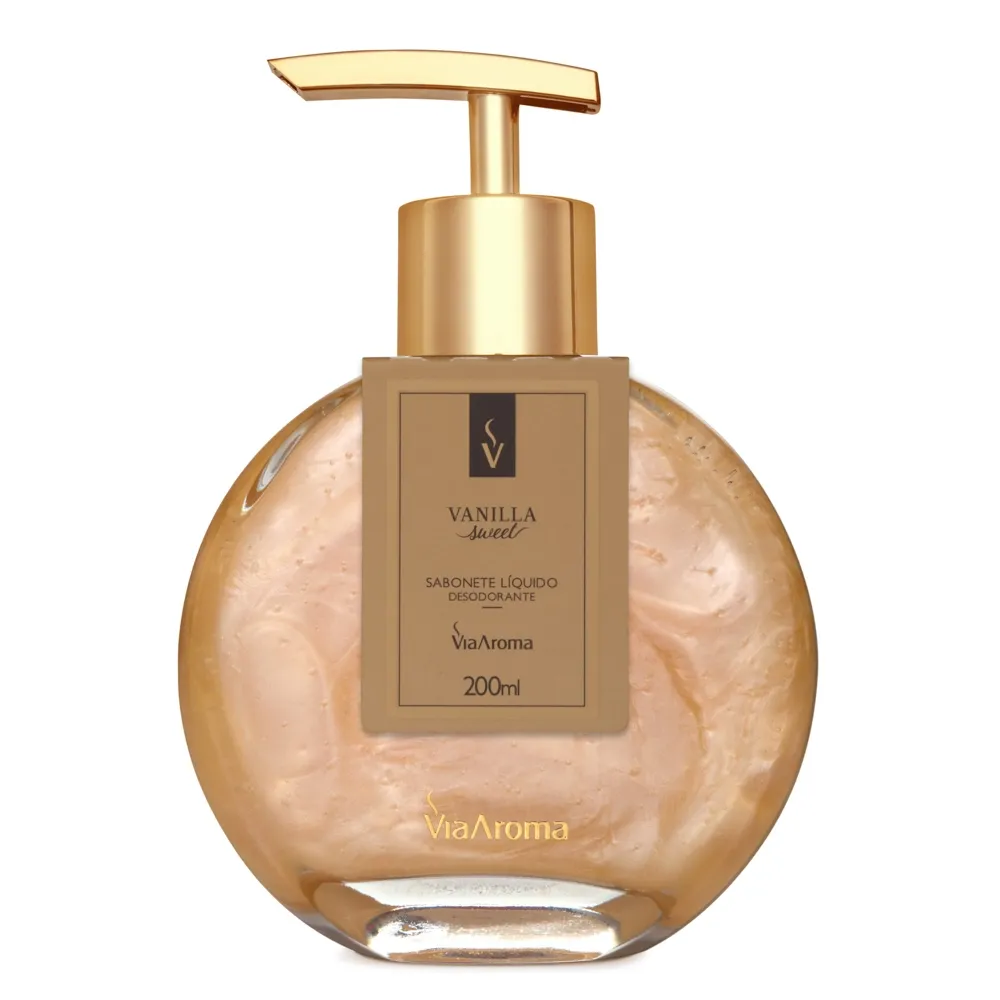 Sabonete Liquido Vanilla Via Aroma 200ml