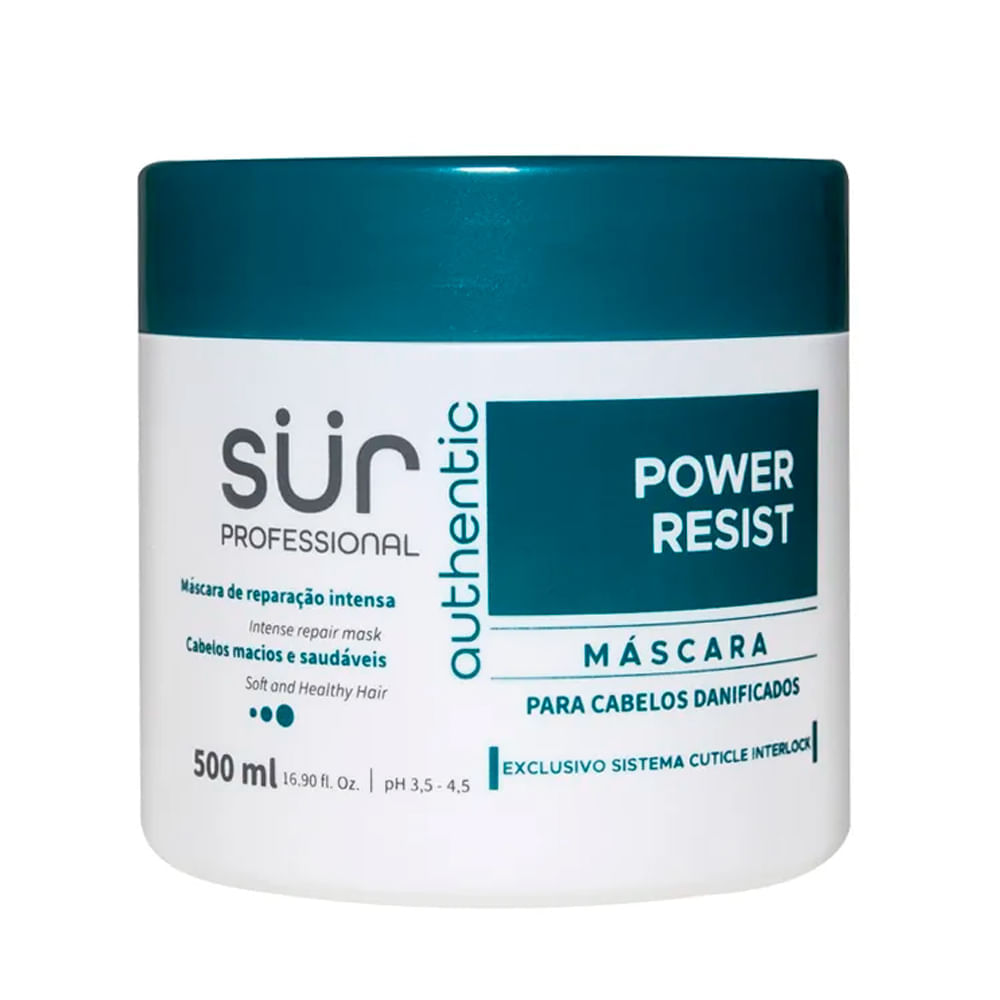Máscara Sur Profissional Power Resist 500ml